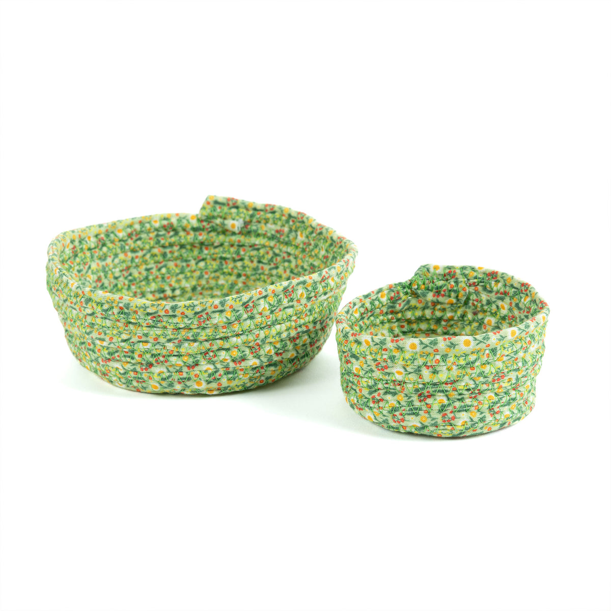 Fab Sewn Catch-All Bowls made using Bernat yarn