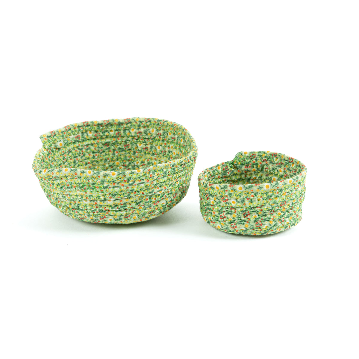 Fab Sewn Catch-All Bowls made using Bernat yarn