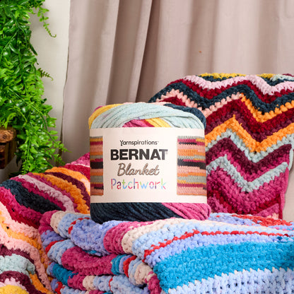 Bernat Blanket Patchwork Yarn (300g/10.5oz) All Variants