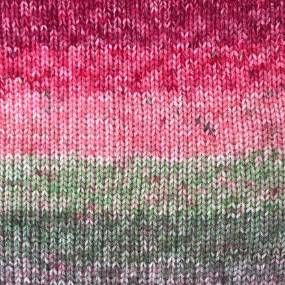 Red Heart Super Saver Bitty Stripes Yarn Festive
