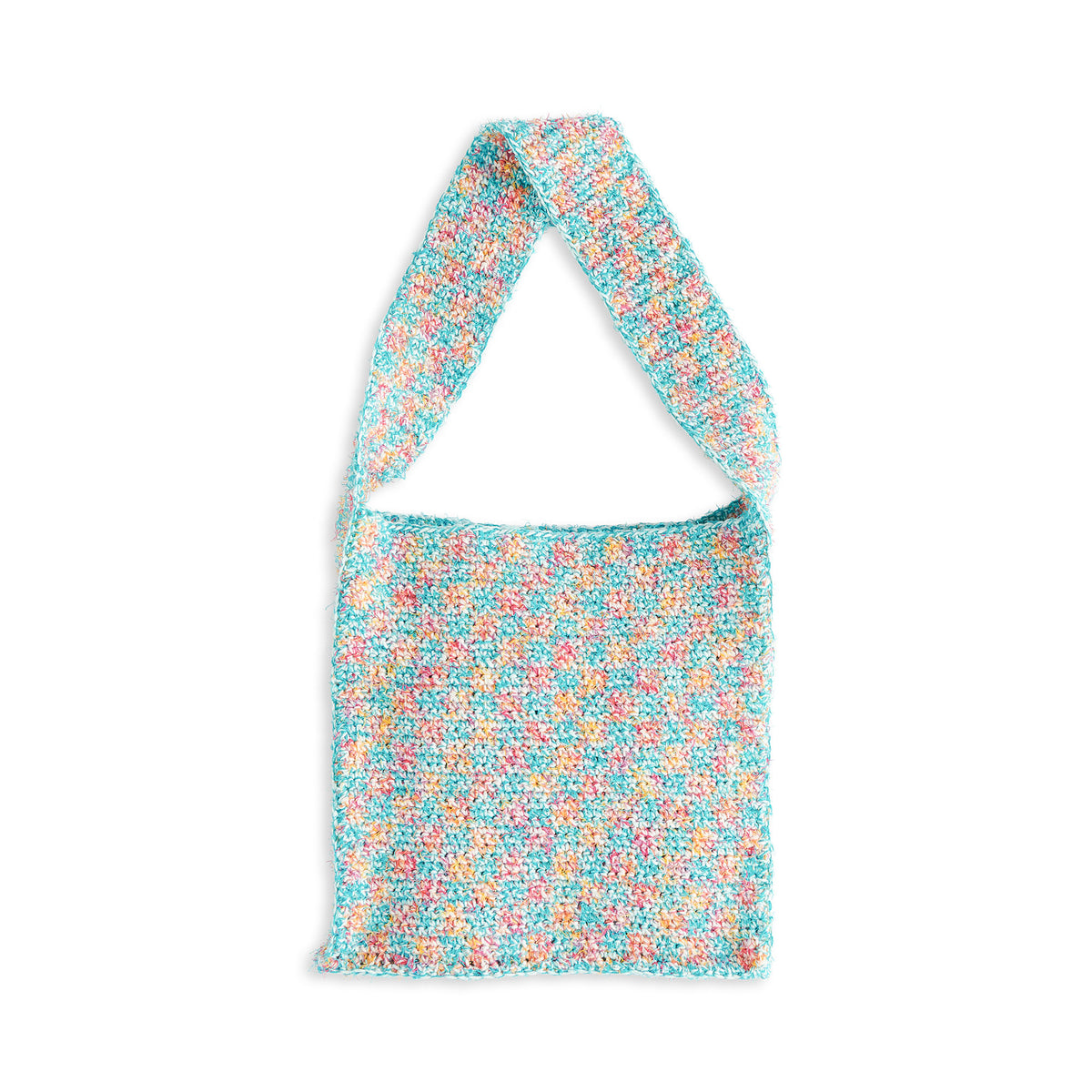 Crochet Bag made in Caron Coconut Cakes Yarn