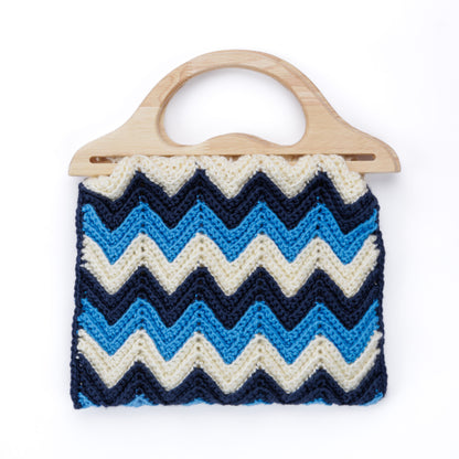 Caron Ripple Radiance Crochet Tote Ripple Radiance Crochet Tote made using Caron yarn