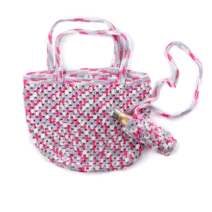 Caron Cotton Companion Crochet Bag Set Cotton Companion Crochet Bag Set made using Caron yarn