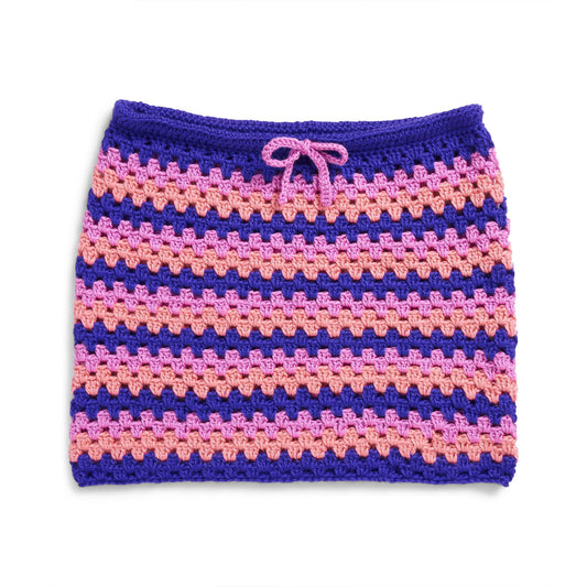 Crochet Skirt made in Caron Simply Soft Yarn