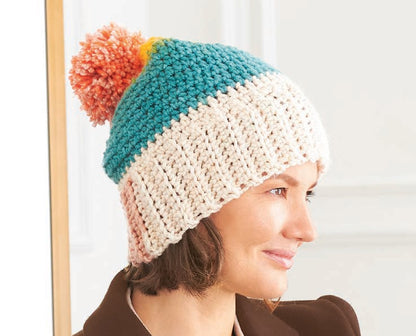Caron Beginner Crochet Hat Beginner Crochet Hat made using Caron yarn