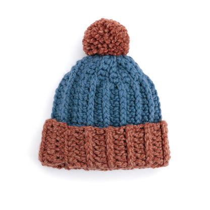 Caron Crochet Cozy Contrast Hat Crochet Cozy Contrast Hat made using Caron yarn