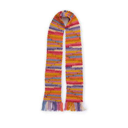 Caron Simple Striping Crochet Scarf Caron Simple Striping Crochet Scarf