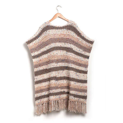 Caron Crochet Ruana All Variants
