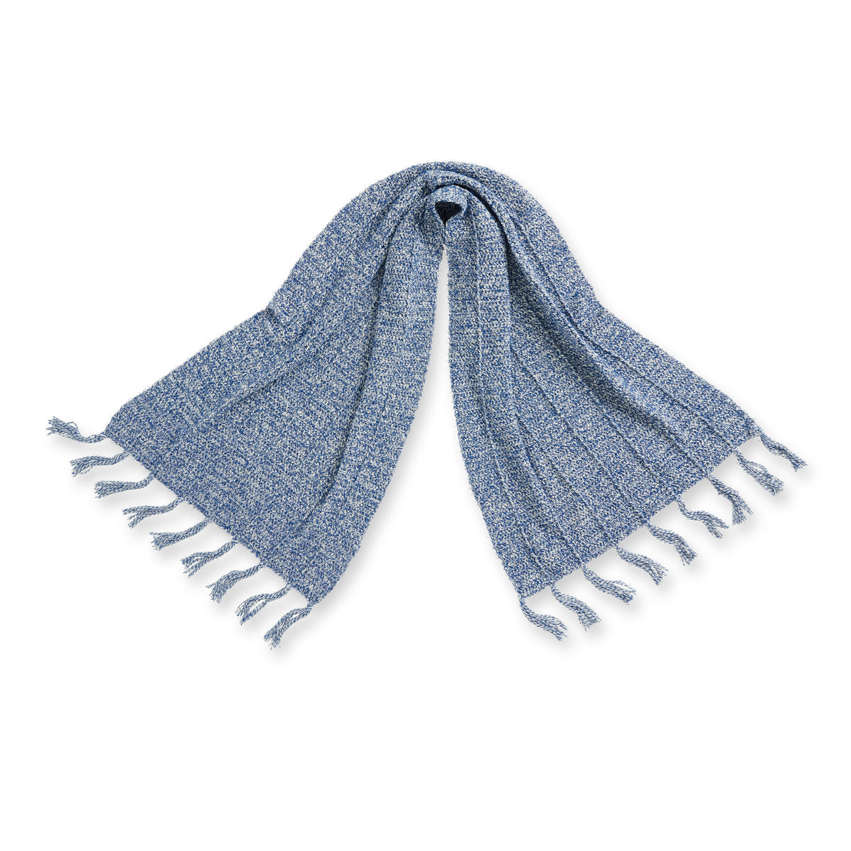 Crochet Ridges Blanket Wrap made using Caron yarn