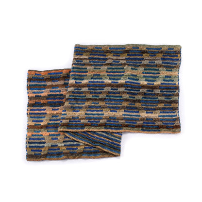 Caron Dotted Daze Mosaic Crochet Blanket Wrap Dotted Daze Mosaic Crochet Blanket Wrap made using Caron yarn