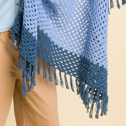 Caron Going Granny Crochet Shawl Going Granny Crochet Shawl made using Caron yarn