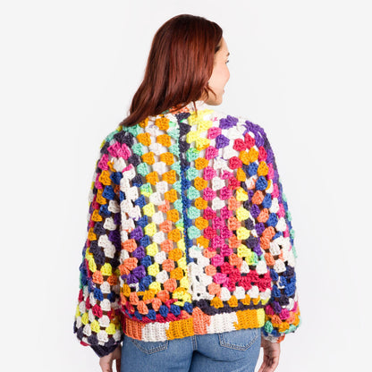 Caron Crochet Hexi Pullover Crochet Hexi Pullover made using Caron yarn