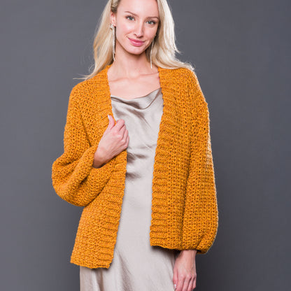 Caron Nice and Easy Crochet Cardigan Nice And Easy Crochet Cardigan made using Caron yarn