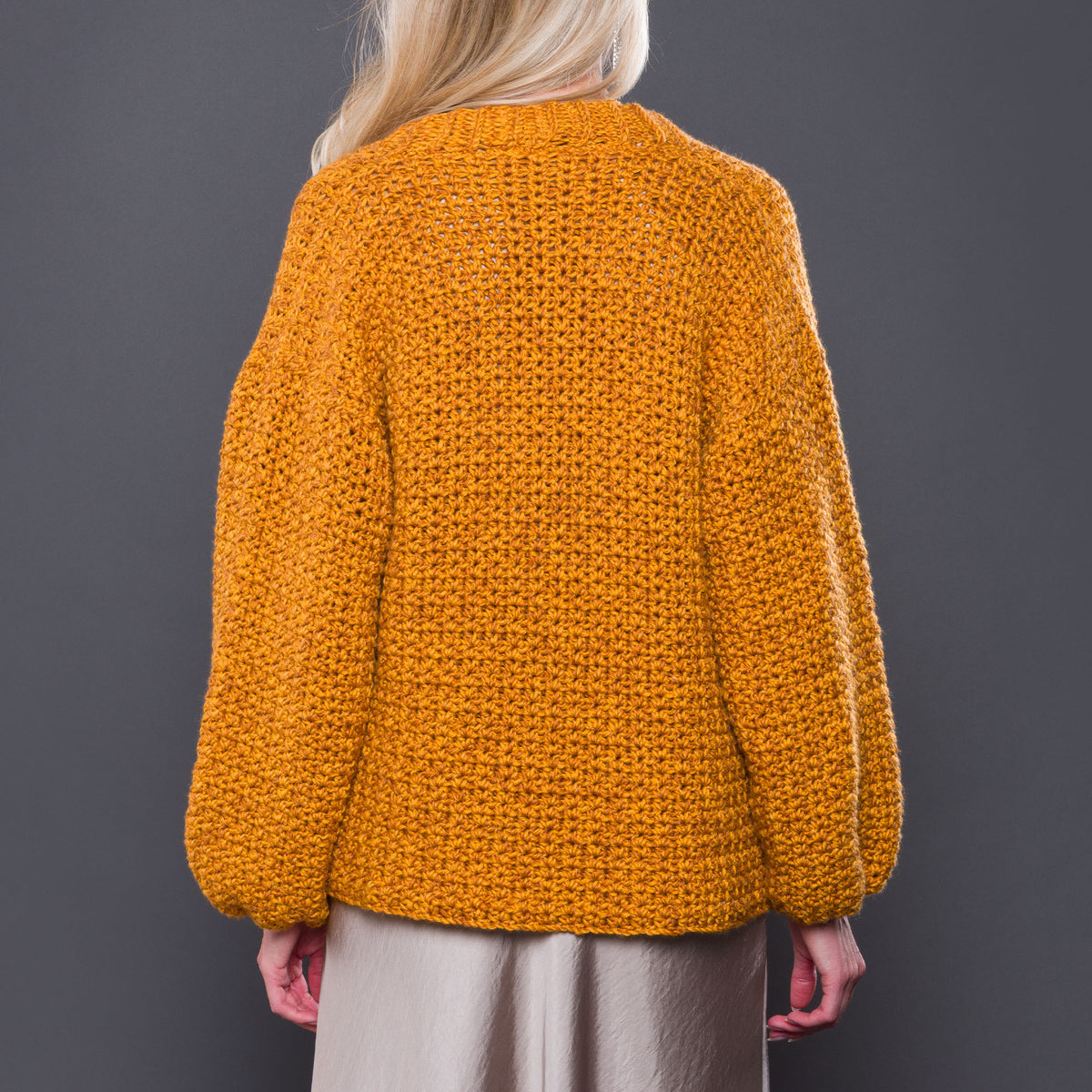 Nice And Easy Crochet Cardigan made using Caron yarn