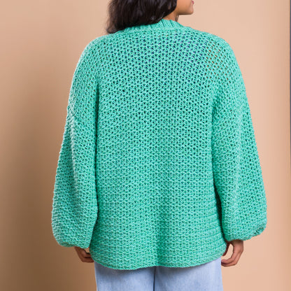 Caron Nice and Easy Crochet Cardigan Nice And Easy Crochet Cardigan made using Caron yarn