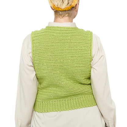 Caron Celtic Cables Crochet Vest Crochet Vest made in Caron Simply Soft Yarn