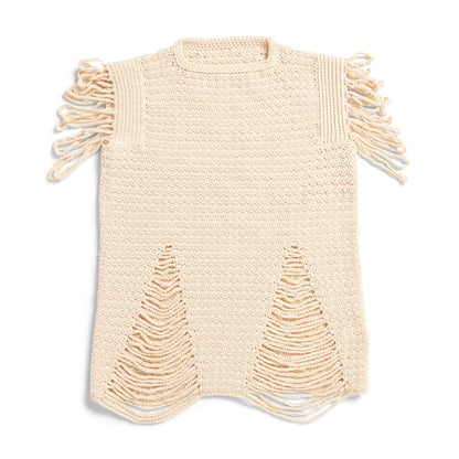 Caron Crochet Chained Tunic Crochet Tunic made in Caron Yarn