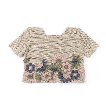 Crochet Mosaic Motifs Top Neutral