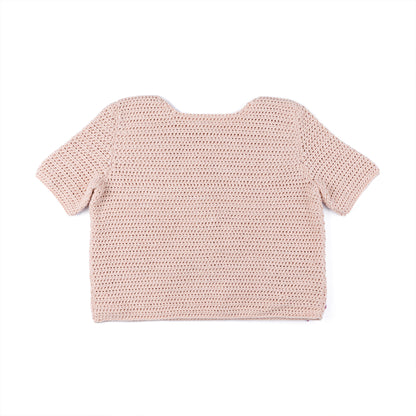 Crochet Mosaic Motifs Top Pink