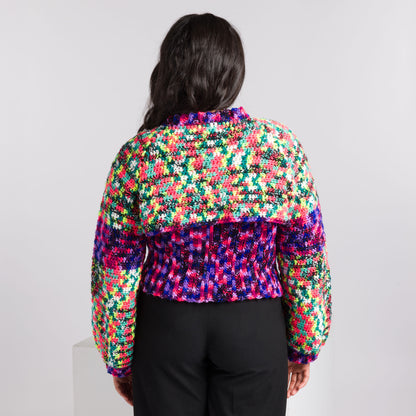 Caron Crochet Top That Crop Top and Sleeves Crochet Top That Crop Top And Sleeves made using Caron yarn