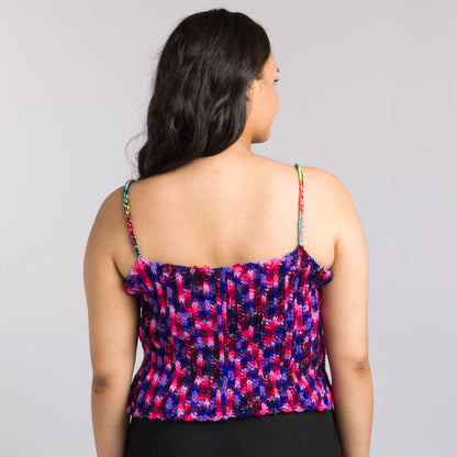 Caron Crochet Top That Crop Top and Sleeves Crochet Top That Crop Top And Sleeves made using Caron yarn