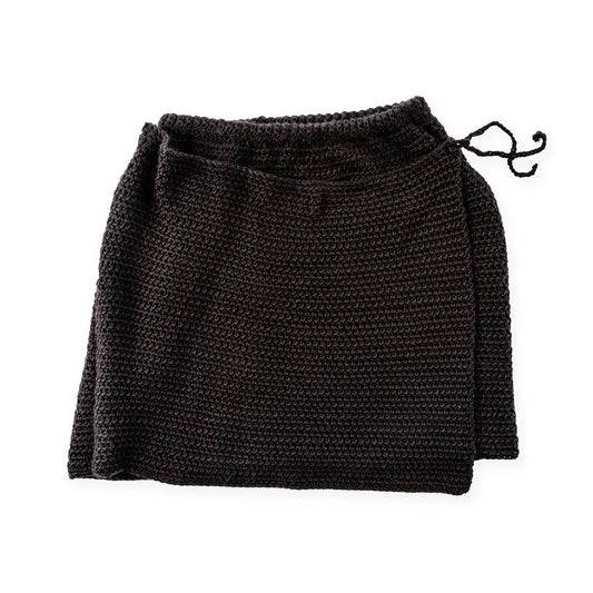 Total Betty Crochet Wrap Skirt made using Caron yarn