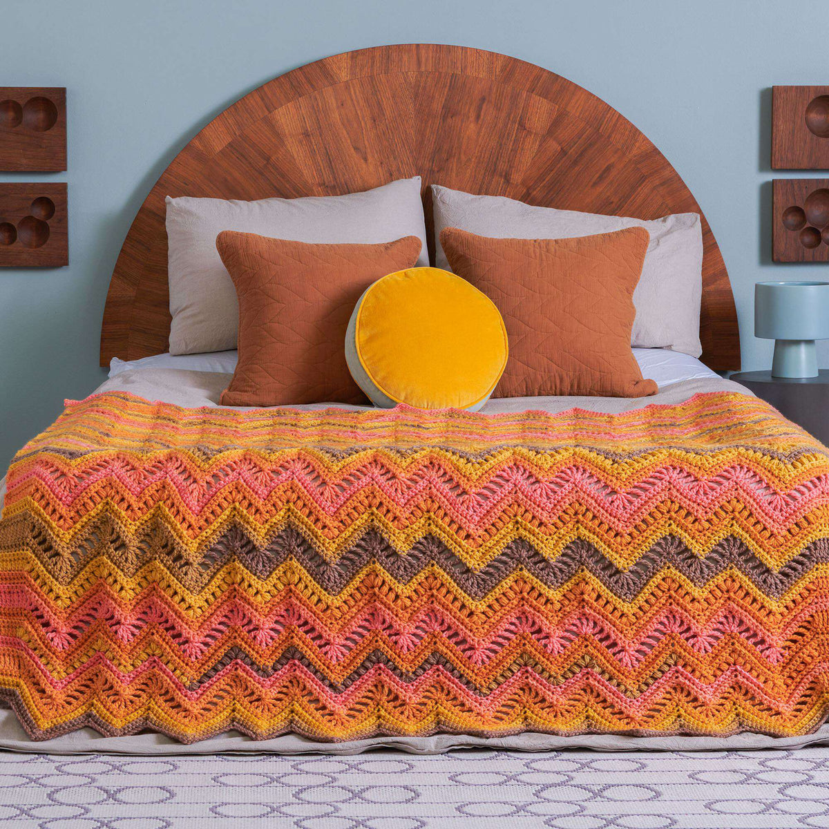 Crochet  made in Caron Jumbo yarn