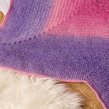 Caron You're A Star Crochet Blanket You'Re A Star Crochet Blanket made using Caron yarn