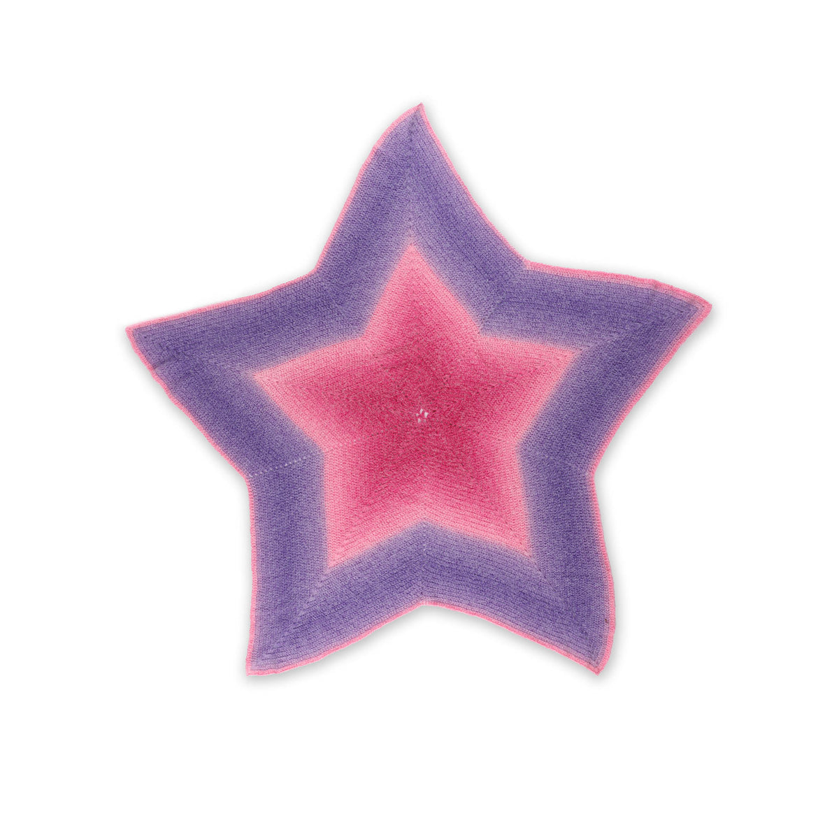 You'Re A Star Crochet Blanket made using Caron yarn