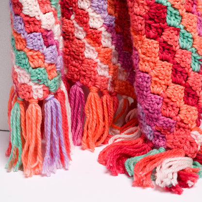 Caron From Here to There Crochet Blanket From Here To There Crochet Blanket made using Caron yarn