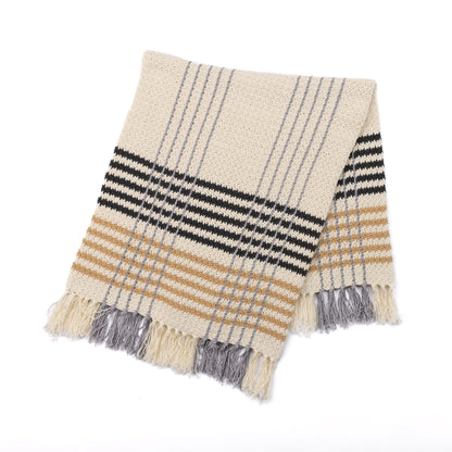 Caron All Day Plaid Crochet Throw All Day Plaid Crochet Throw made using Caron yarn