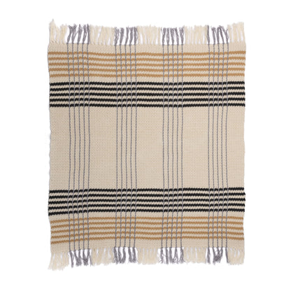 Caron All Day Plaid Crochet Throw All Day Plaid Crochet Throw made using Caron yarn