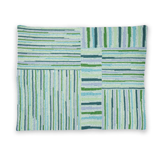 Crochet Every Way Blanket made using Caron yarn