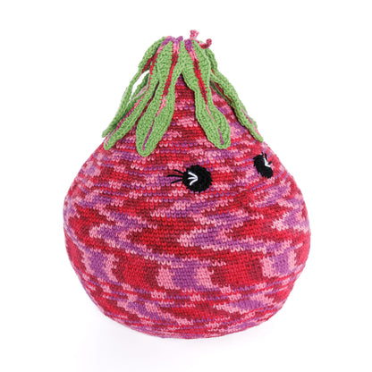 Caron Crochet Up-Beet Pillow Crochet Up-Beet Pillow made using Caron yarn