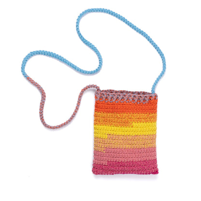 Caron Crochet Cross Body Tote Bag Crochet Cross Body Tote Bag made using Caron yarn