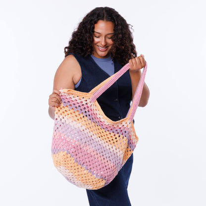 Caron Crochet Summer Bag Set Crochet Summer Bag Set made using Caron yarn