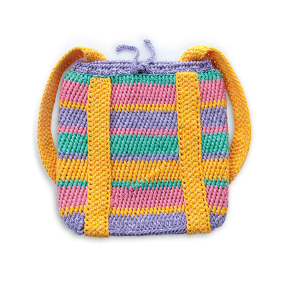 Caron Montage Crochet Backpack Bright