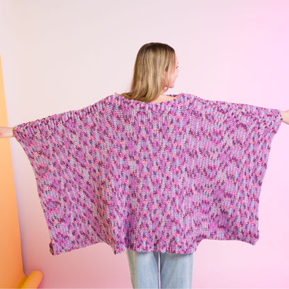 Caron Crochet Ponch It Up Poncho Crochet Ponch It Up Poncho made using Caron yarn
