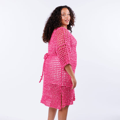 Caron Crochet Mesh Cover Up Crochet Mesh Cover Up made using Caron yarn