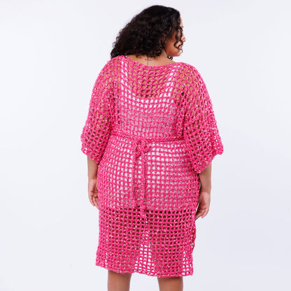 Caron Crochet Mesh Cover Up Crochet Mesh Cover Up made using Caron yarn