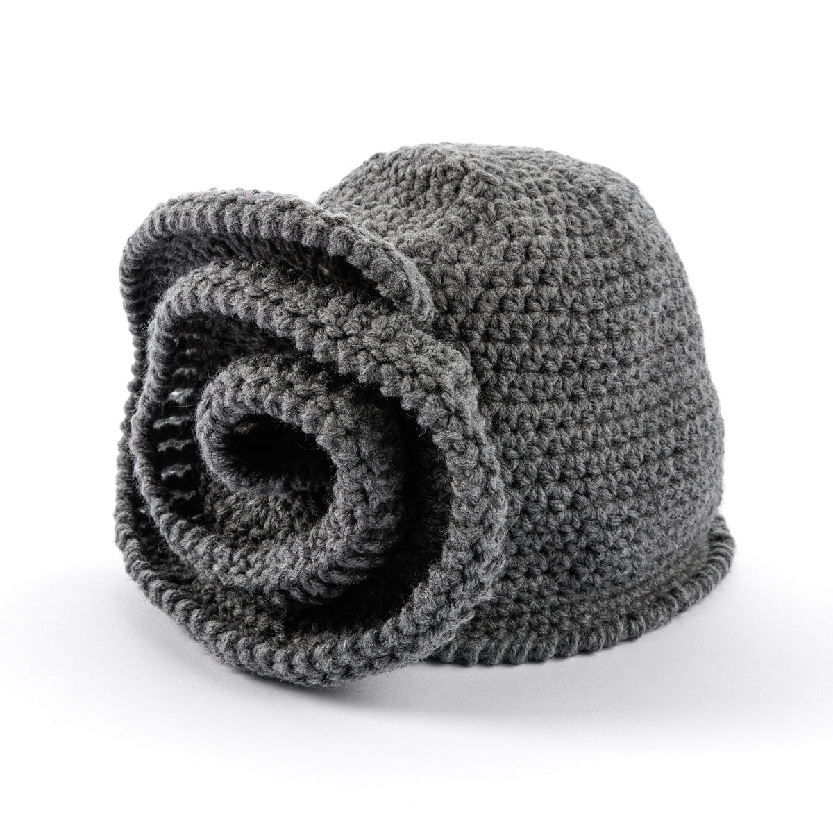 Showcase Crochet Hat made using Caron yarn