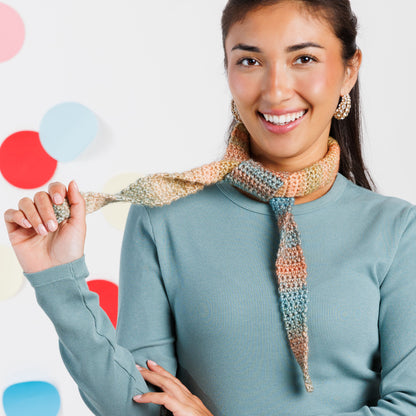 Caron Crochet Tiny Triangle Scarf Caron Crochet Tiny Triangle Scarf