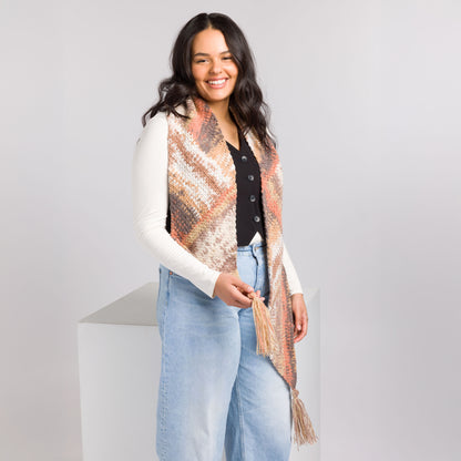 Caron This Way and That Way Crochet Scarf This Way And That Way Crochet Scarf made using Caron yarn