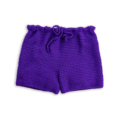 Caron Crochet Shorts Story Crochet Shorts Story made using Caron yarn