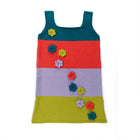 Caron Knit Floral Cascade Dress