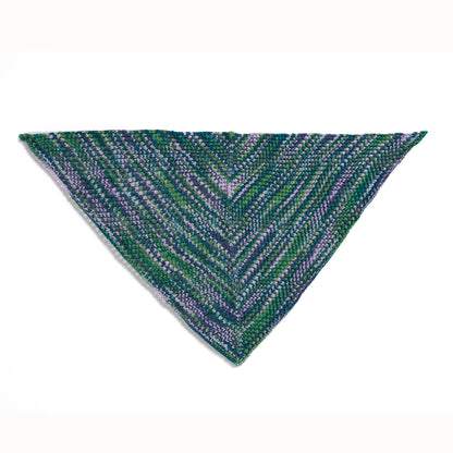 Caron Weekend Weave Knit Triangle Scarf Weekend Weave Knit Triangle Scarf made using Caron yarn