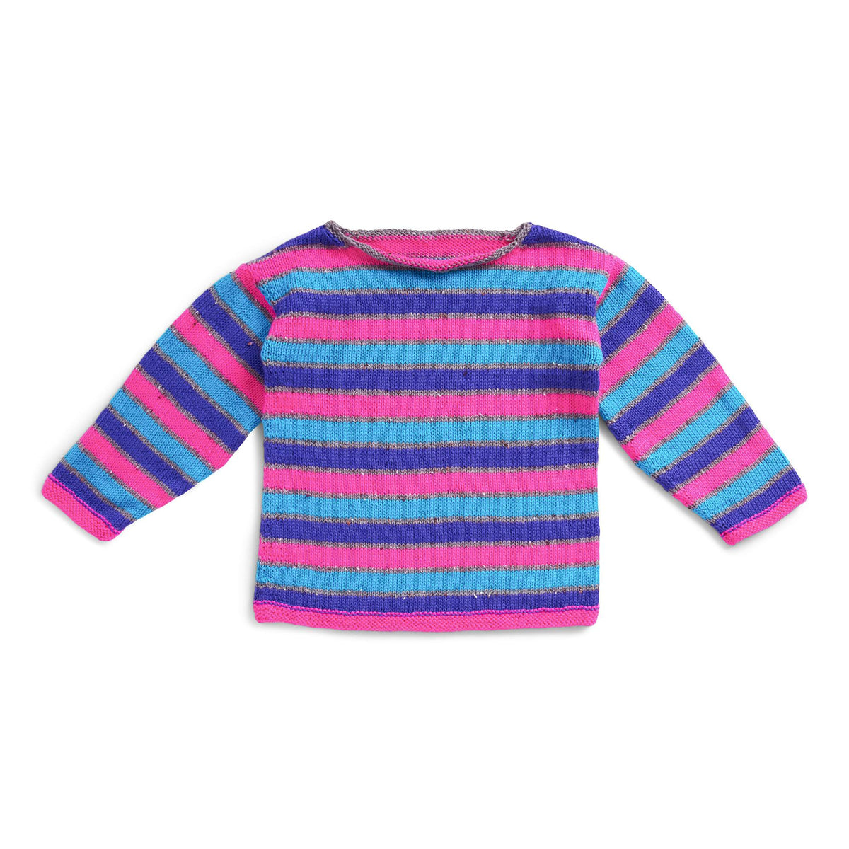 Knit Pullover made in Caron Simply Soft Yarn