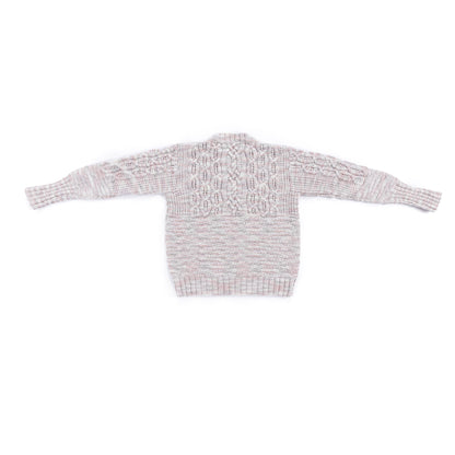 Caron Gayle's Cables Knit Pullover Gayle'S Cables Knit Pullover made using Caron yarn