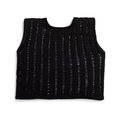 Caron Let it Slide Knit Top Knit Top made in Caron Yarn