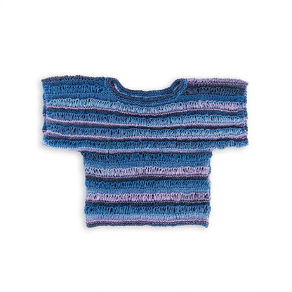 Caron Knit Drop Stitch Tee Knit Drop Stitch Tee made using Caron yarn